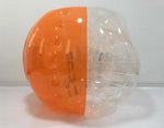 Bubble foot, Soccer Ball, Bumper Ball, foot en bulle, bulle-gonflable, fenêtre orange
