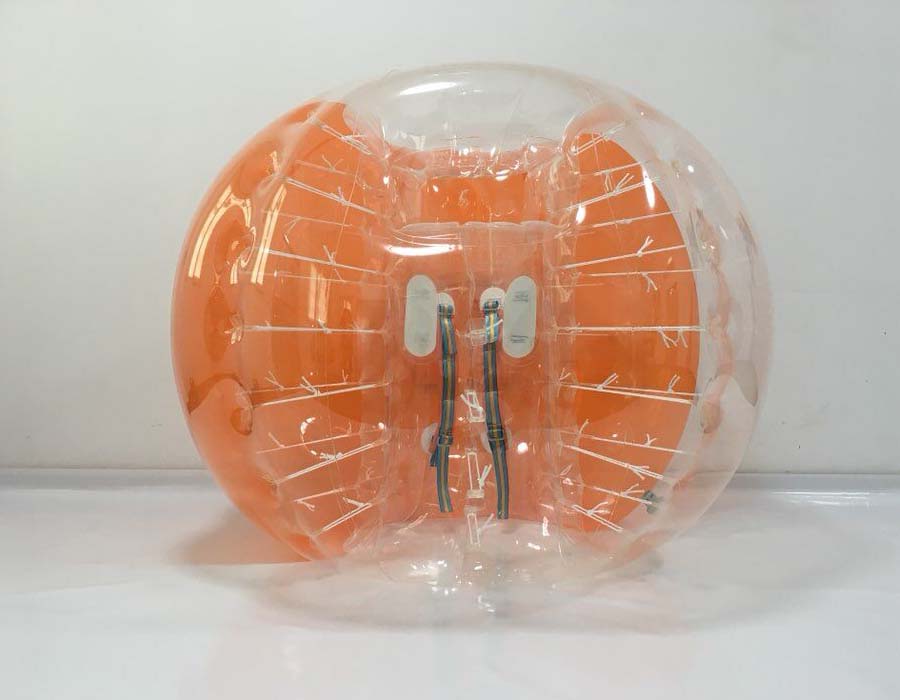 Bubble foot, Soccer Ball, Bumper Ball, foot en bulle, bulle-gonflable, fenêtre orange